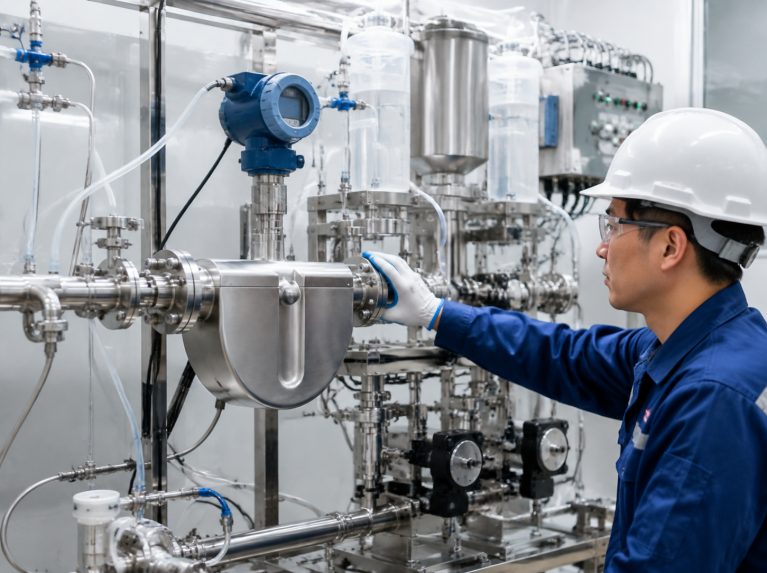 河池科里奥利液体质量流量计